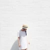 SkargornBoxy Tee Dress - Milk Wash -AGOLDE Store 60 Boxy Tee Dress in Milk Wash 20231031020025