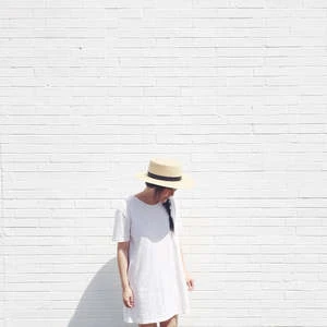 SkargornBoxy Tee Dress - Milk Wash 3 SkargornBoxy Tee Dress - Milk Wash