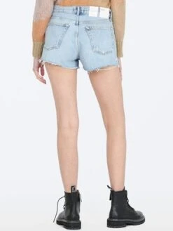 AGOLDEAgolde Parker Cut-Off Shorts - Riptide -AGOLDE Store Agolde Parker Cut Off Shorts In Riptide 20210117213209 1