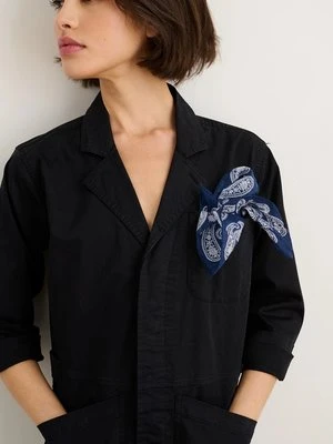 AlexMill Standard Jumpsuit Cotton Twill - Black 8 AlexMill Standard Jumpsuit Cotton Twill - Black - Image 6