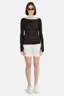 ALEXANDER WANGAlexander Wang Thermal Shorts - White -AGOLDE Store Alexander Wang Thermal Shorts 20220810203307