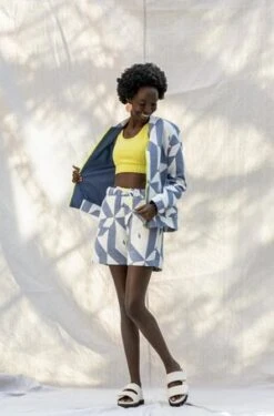 BODYBAG By Judeby Jude Annency Shorts - Blue/Cream