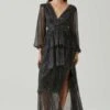 ASTR The LabelAnora Dress - Black Multi -AGOLDE Store Anora Dress Black Multi 20231030235104