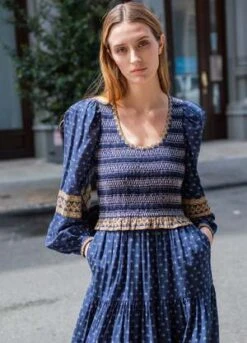 Sea New YorkArlita Dress - Navy -AGOLDE Store Arlita Dress 20230629222227 1