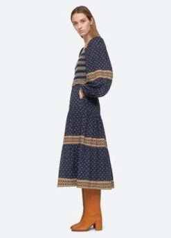 Sea New YorkArlita Dress - Navy -AGOLDE Store Arlita Dress 20230629222227 2