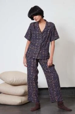 RUJUTA SHETHArlo Lounge Set - Navy/Poppy