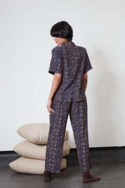 RUJUTA SHETHArlo Lounge Set - Navy/Poppy -AGOLDE Store Arlo Lounge Set Navy Poppy 20231101191613 2