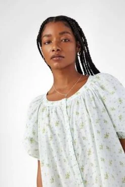 LACAUSA ClothingAsh Mini Dress - Green Rose -AGOLDE Store Ash Mini 20230509205606 2