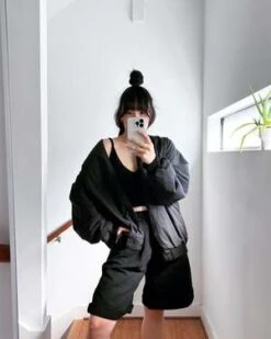 Atelier DelphineElle Short - Black -AGOLDE Store Atelier Delphine Elle Short Black 20230930042435