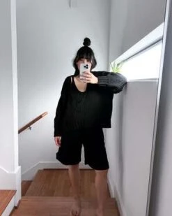 Atelier DelphineElle Short - Black -AGOLDE Store Atelier Delphine Elle Short Black 20230930042439