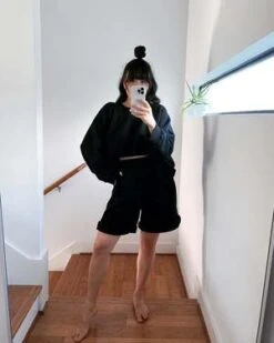 Atelier DelphineElle Short - Black -AGOLDE Store Atelier Delphine Elle Short Black 20230930042440