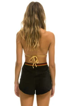 Aviator NationLOGO STRIPE LOUNGER SHORTS - BLACK -AGOLDE Store Aviator Nation LOGO STRIPE LOUNGER SHORTS BLACK 20230302065247 2