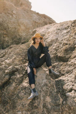 SIZBAFFIN JUMPSUIT - BLUE