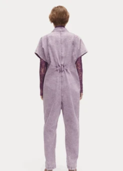 Rachel ComeyBARRIE JUMPSUIT, ACID POMONA DENIM - LILAC -AGOLDE Store BARRIE JUMPSUIT ACID POMONA DENIM LILAC 20230902190311 1