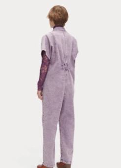 Rachel ComeyBARRIE JUMPSUIT, ACID POMONA DENIM - LILAC -AGOLDE Store BARRIE JUMPSUIT ACID POMONA DENIM LILAC 20230902190311