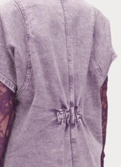 Rachel ComeyBARRIE JUMPSUIT, ACID POMONA DENIM - LILAC -AGOLDE Store BARRIE JUMPSUIT ACID POMONA DENIM LILAC 20230902190312