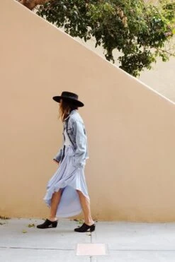 BETWEEN TENBetween Ten Genevieve Skirt - Sky Blue -AGOLDE Store BETWEEN TEN Genevieve Skirt Sky Blue 20180413000351