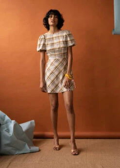 Penny SageBaby Robin - Sandy Tartan