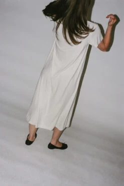 BaserangeSilk Tee Dress - Undyed -AGOLDE Store Baserange Silk Tee Dress Undyed 20230517023150