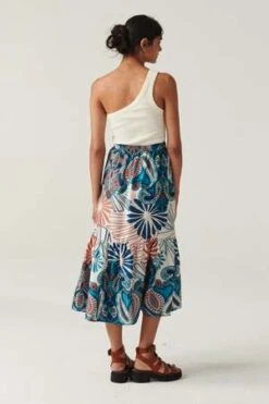 Bash ParisJanel Skirt - Turquoise -AGOLDE Store Bash Paris Janel Skirt Turquoise 20230427002550 2