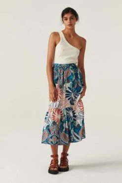 Bash ParisJanel Skirt - Turquoise