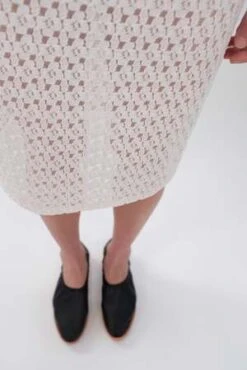 BeklinaLace T Shirt Dress - Ivory -AGOLDE Store Beklina Lace T Shirt Dress Ivory 20230904041622