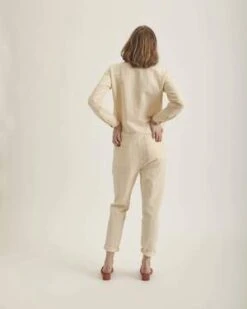 HUMANOIDBenno Jumpsuit - Vanilla 15 HUMANOIDBenno Jumpsuit - Vanilla -AGOLDE Store Benno jumpsuit in vanilla 20180308024652
