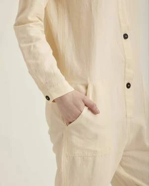 HUMANOIDBenno Jumpsuit - Vanilla 11 HUMANOIDBenno Jumpsuit - Vanilla - Image 9