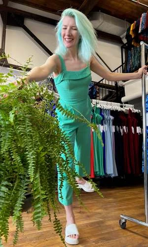Birds Of North AmericaSandgrouse Jumpsuit - Mint Julep 10 Birds Of North AmericaSandgrouse Jumpsuit - Mint Julep - Image 8