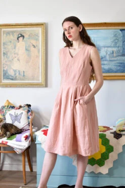 Birds Of North AmericaTammie Norrie Dress - Peach