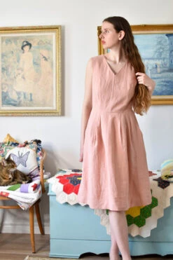 Birds Of North AmericaTammie Norrie Dress - Peach -AGOLDE Store Birds of North America Tammie Norrie Dress Peach 20230302122624