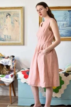 Birds Of North AmericaTammie Norrie Dress - Peach -AGOLDE Store Birds of North America Tammie Norrie Dress Peach 20230302122625