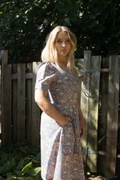 Birds Of North AmericaWinter Chippy Dress - Blue -AGOLDE Store Birds of North America Winter Chippy Dress Blue 20230922043046