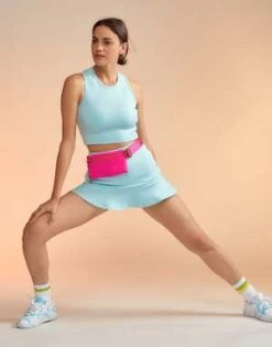 CYNTHIA ROWLEYBonded Mini Skirt - Blue -AGOLDE Store Bonded Mini Skirt 20230414225553 1