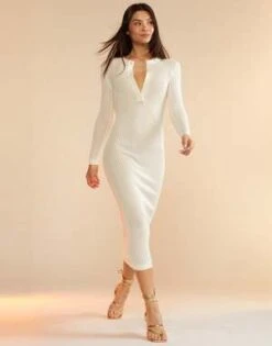 Best Seller -AGOLDE Store Bondi Crochet Knit Dress 20230809191737 1