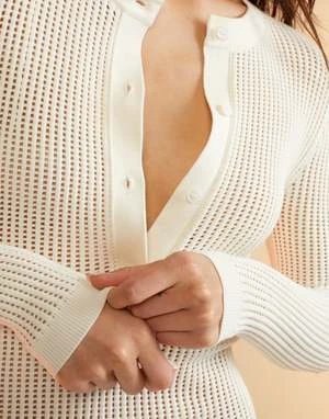 CYNTHIA ROWLEYBondi Crochet Knit Dress 12 CYNTHIA ROWLEYBondi Crochet Knit Dress - Image 10