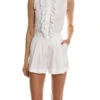 Boutique MoschinoPleated Romper - WHITE -AGOLDE Store Boutique Moschino Pleated Romper 20220810220055