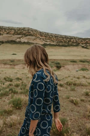 Happy French Ganghappyfrenchgang Bubbly Jumpsuit - Indigo 9 Happy French Ganghappyfrenchgang Bubbly Jumpsuit - Indigo - Image 7