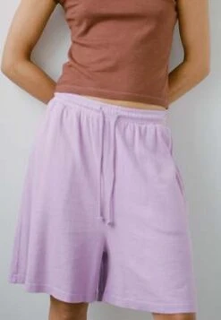 AGOLDE Store -AGOLDE Store Buddy Tee Short Lilac 20221220024905 1