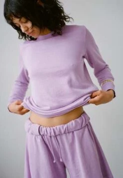 BuddyTee Short - Lilac -AGOLDE Store Buddy Tee Short Lilac 20221220024905 2