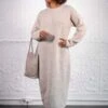 Lauren ManoogianButton Dress - White Tweed -AGOLDE Store Button Dress in White Tweed 20231021234829