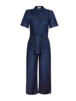 Casa RakiORIAND BELTED JUMPSUIT - Blue -AGOLDE Store CASA RAKI ORIAND BELTED JUMPSUIT 20230807144729 2