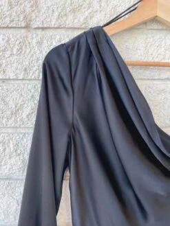 SimkhaiCameron One Shoulder Mini Dress - Black -AGOLDE Store Cameron One Shoulder Mini Dress 20231017212946 1