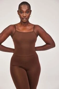 Girlfriend CollectiveCami Unitard - Earth 10 Girlfriend CollectiveCami Unitard - Earth -AGOLDE Store Cami Unitard Earth 20220812213746 1