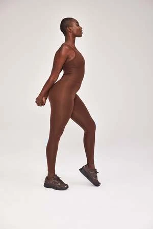 Girlfriend CollectiveCami Unitard - Earth 8 Girlfriend CollectiveCami Unitard - Earth - Image 6