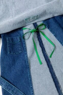 CarleenMichelle Wrap Dress - Western Denim -AGOLDE Store Carleen Michelle Wrap Dress Western Denim 20230912163240 2