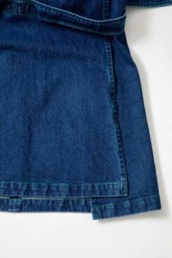 CarleenMichelle Wrap Dress - Western Denim -AGOLDE Store Carleen Michelle Wrap Dress Western Denim 20230912163242 1