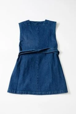 CarleenMichelle Wrap Dress - Western Denim -AGOLDE Store Carleen Michelle Wrap Dress Western Denim 20230912163242
