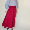 Caron CallahanMalva Skirt - Syrah -AGOLDE Store Caron Callahan Malva Skirt Syrah 20220809145617