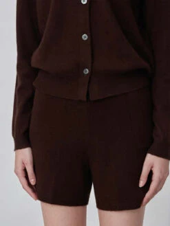 PureCashmere NYCCashmere Shorts - Brown -AGOLDE Store Cashmere Shorts Brown 20230925213041 2